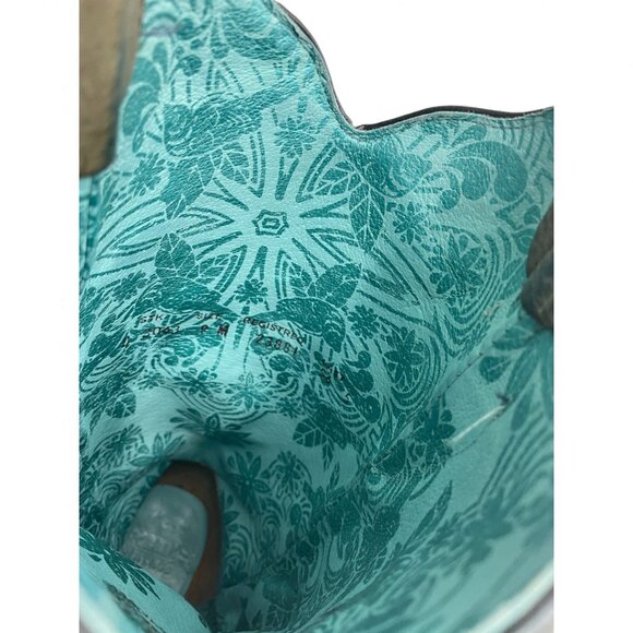 Corral Leather Studded Western Cowgirl Cowboy Snip Toe Boots Women's 9 M - Picture 10 of 15